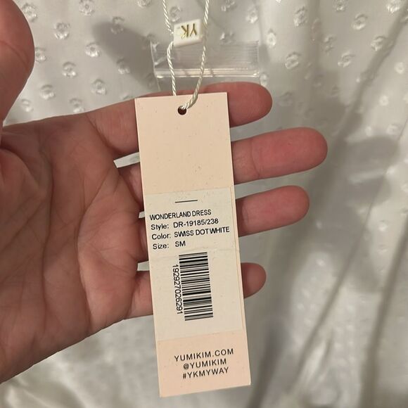 NWT Yumi Kim Swiss Dot White Dress - Picture 3 of 7